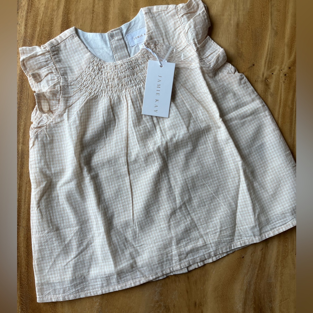 Jamie Kay Blouse NWT Organic Cotton